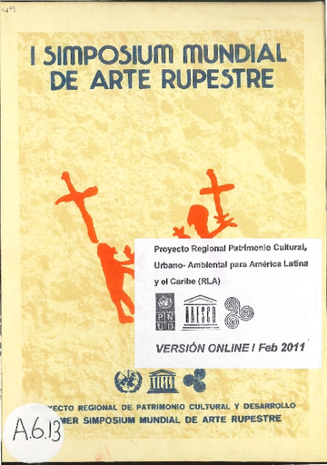 I Simposium Mundial de Arte Rupestre